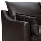 Blue River Pompeii Stationary Sofa in Dark Brown, , large