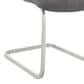Blue River Fenton/Pacific 5-Piece Dining Set in Brushed Stainless Steel, , large
