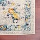 Amer Rugs Montana 2"7" x 8" Ivory and Yellow Runner, , large