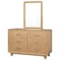 St Claire Home Margot and Theo 4 Piece Queen Platform Panel Set in Desert Oak, , large