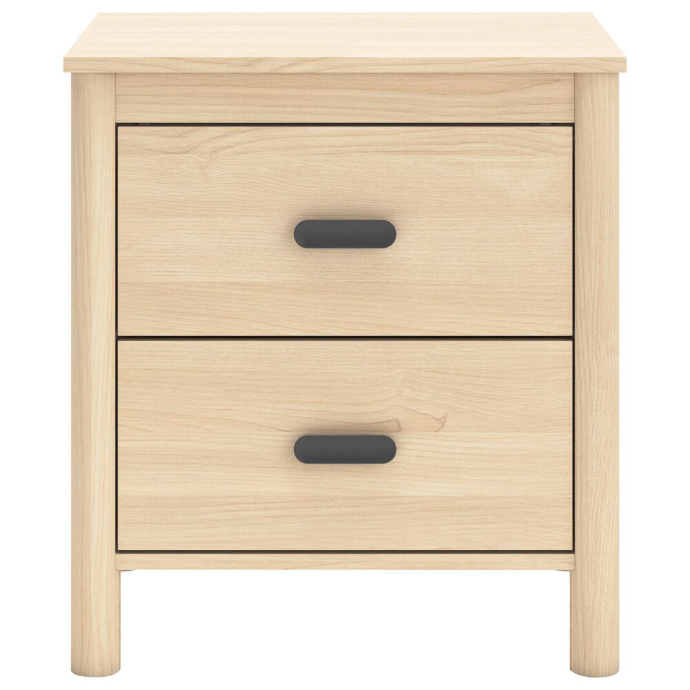 Ashley Cabinella 2-Drawer Nightstand in Tan, , large