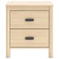 Ashley Cabinella 2-Drawer Nightstand in Tan, , large