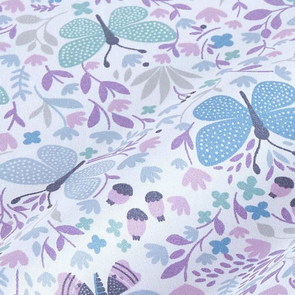 BCP Home Everyday Imagination 4-Piece Twin Sheet Set in Floaty Butterflies, , large