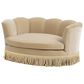 Jennifer Taylor Home Clara 34.5" Scalloped Pet Sofa Bed in Fawn Brown, , large