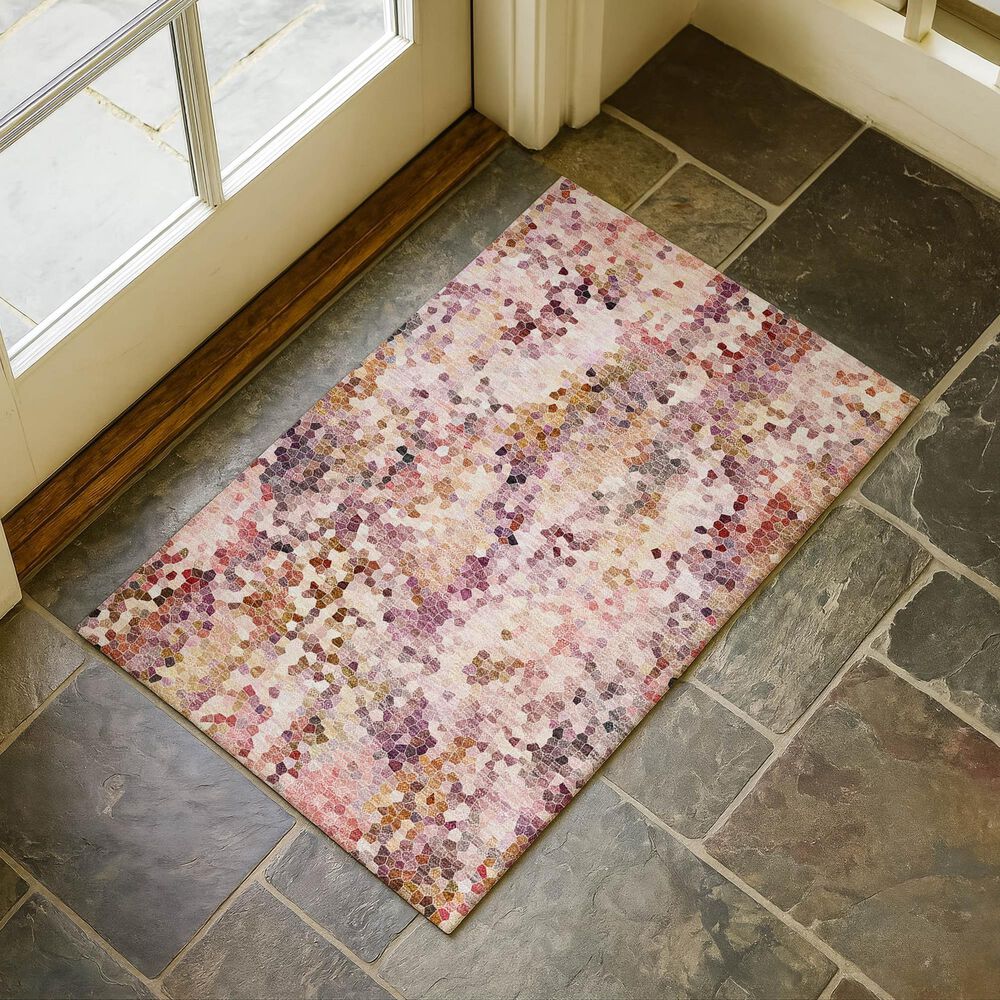 Dalyn Rug Company Lumara Blush 2'6" x 3'10" Area Rug, , large