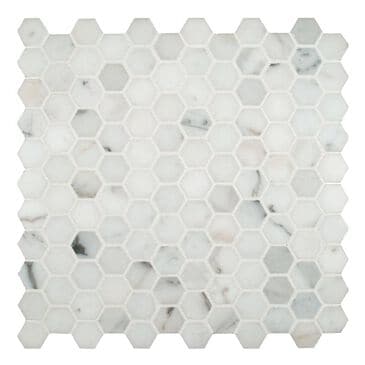 MS International Marble Calacatta Gold 12" x 12" Polished Natural Stone Mosaic Sheet, , large