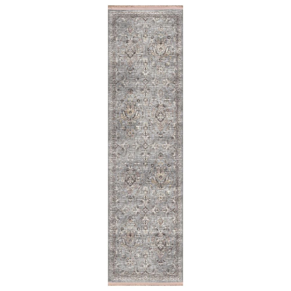 Dalyn Rug Company Marbella 2"3" x 7"6" Silver Runner, , large