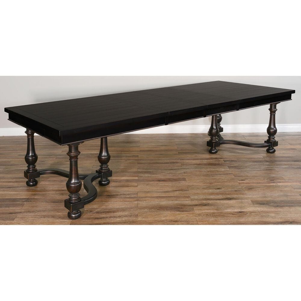 Sunny Designs Scottsdale Extension Dining Table in Black Walnut, , large