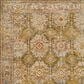 Surya Mona Lisa 5"3" Round Mustard, Tan, Olive, Brick Red, Sage, Dark Blue and Burgundy Area Rug, , large