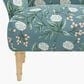 Rifle Paper Co Crafted by Cloth and Company Bristol Chair in Peonies Emerald, , large