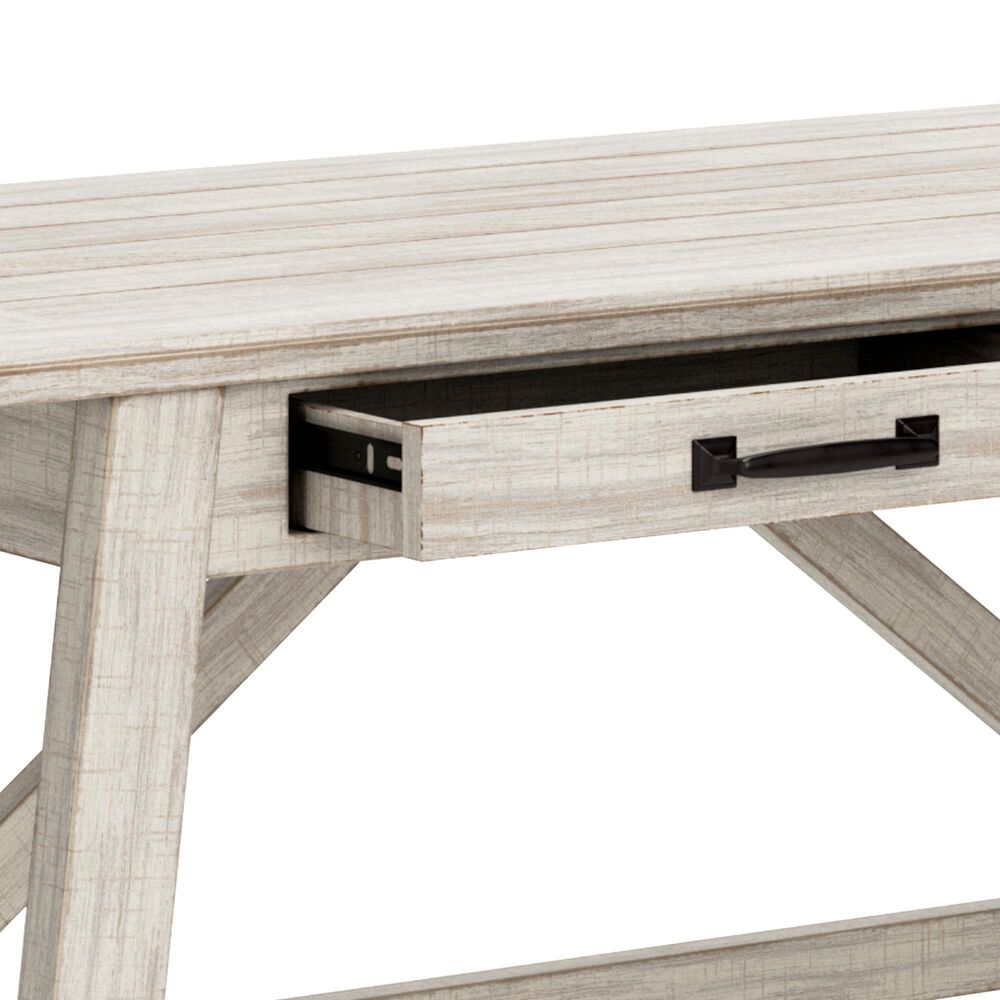 Ashley Carynhurst 3-Piece Office Desk Set in Whitewash, , large