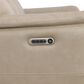 Flexsteel Crew 2-Piece Leather Power Reclining Living Room Set in Pebble, , large