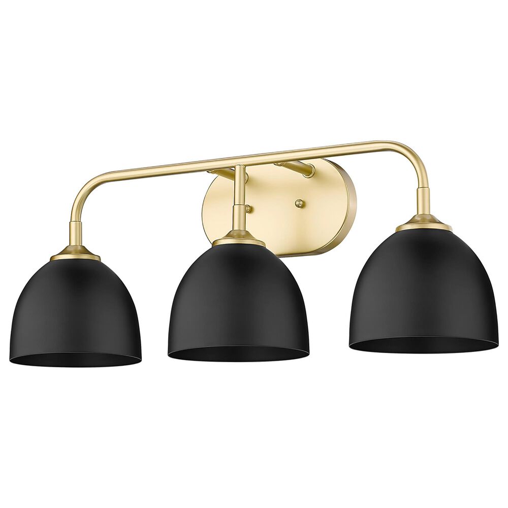 Golden Lighting Zoey 3-Light Bath Vanity in Olympic Gold, , large