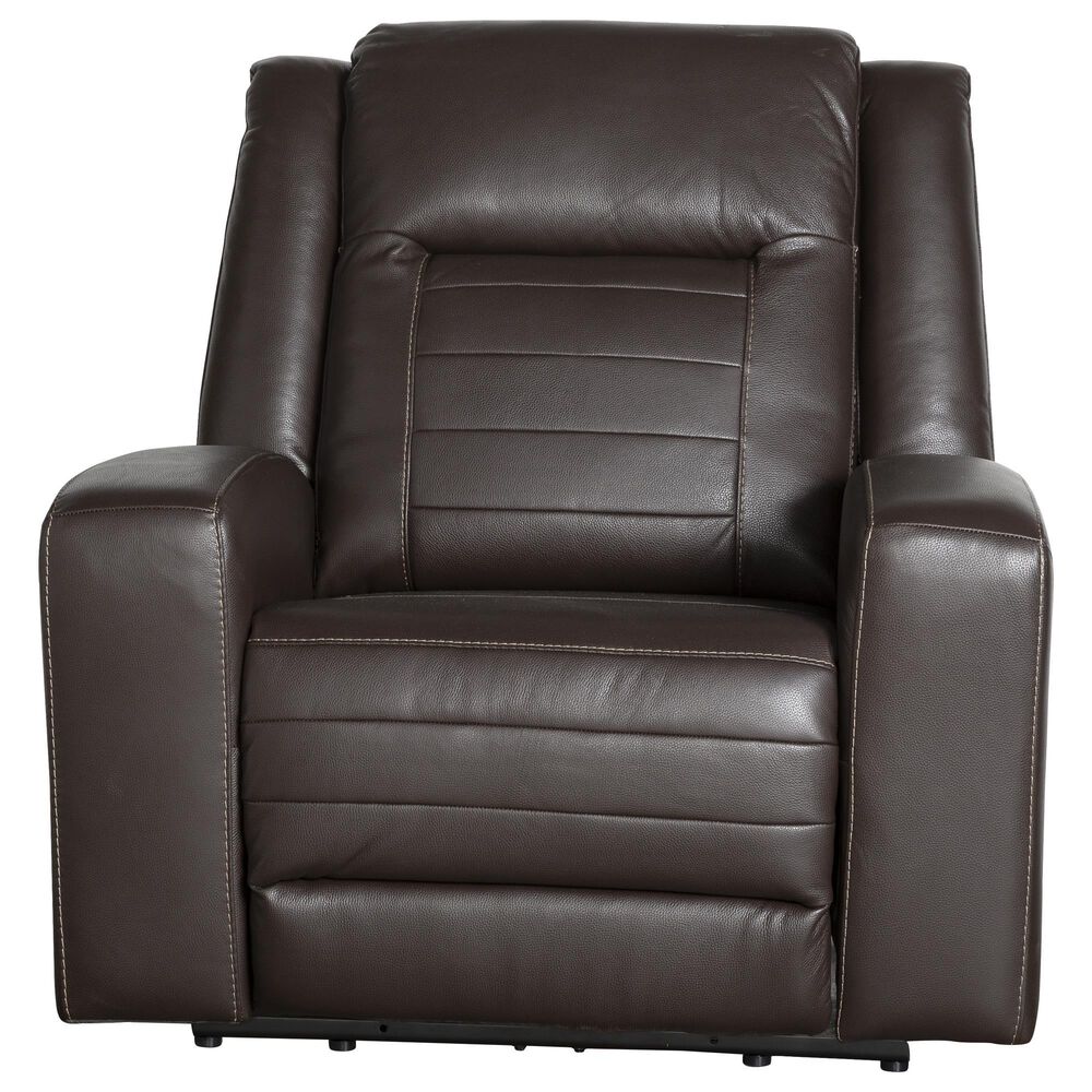 Interlochen Leather Power Recliner in Deltona Cedar, , large