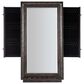 Hooker Furniture Traditions Floor Mirror with Hidden Jewelry Storage in Rich Brown and Grey, , large