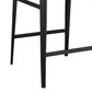 Moe"s Home Collection Delaney Counter Stool in Beige, , large