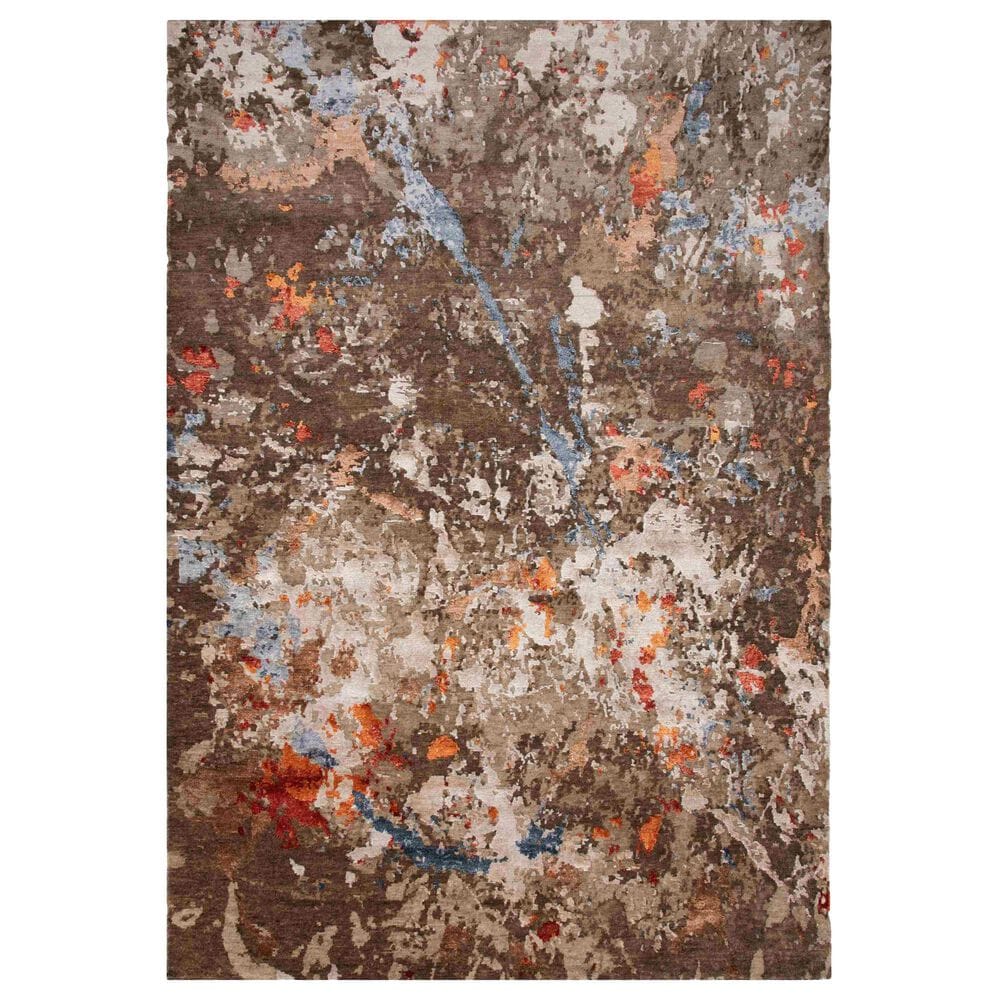 Rizzy Evolution 9" x 12" Brown Area Rug, , large