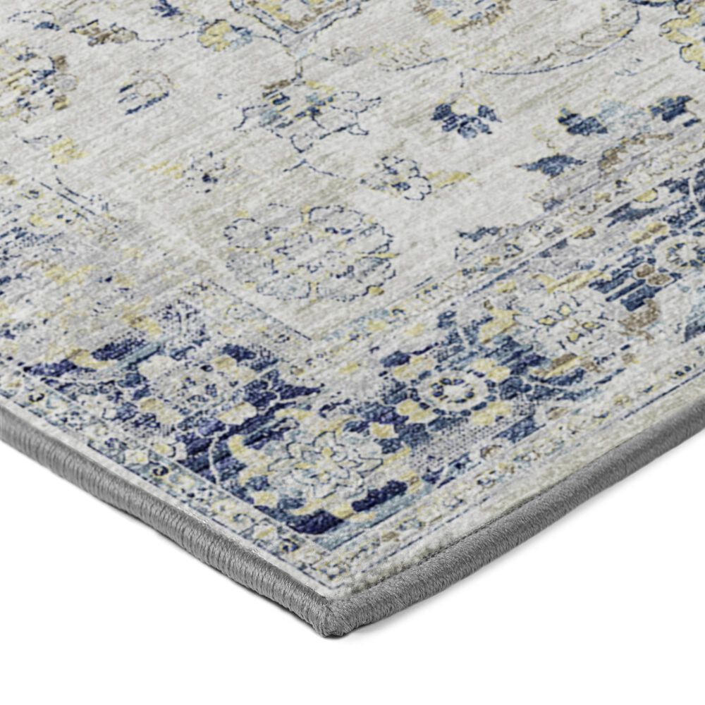 Dalyn Rug Company Tuscany 1&#39;8&quot; x 2&#39;6&quot; Silver Indoor/Outdoor Area Rug, , large