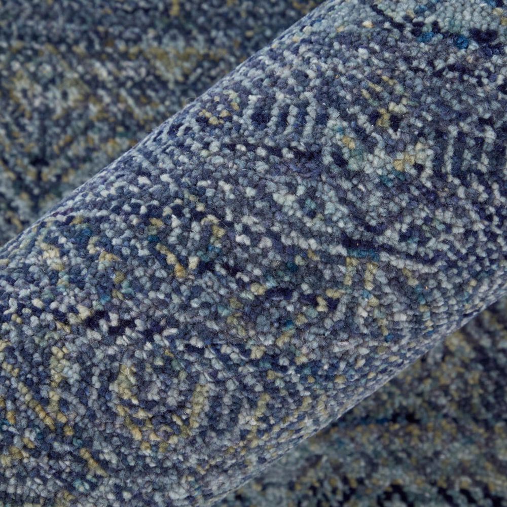 Feizy Dakota 7&#39;9&quot; x 9&#39;9&quot; Blue and Multicolor Area Rug, , large