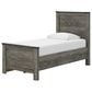 Ashley Frandern Twin Platform Bed with Storage in Warm Gray, , large
