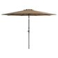 CorLiving 10" UV & Wind Resistant Patio Umbrella in Sandy Brown, , large