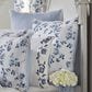 J. Queen New York Rialto 26" Square Euro Pillow Sham in French Blue, , large