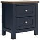 Ashley Landocken 4-Piece Twin Bedroom Set in Brown and Blue, , large