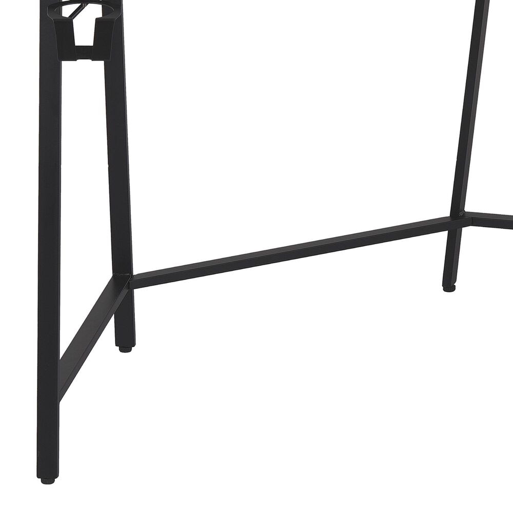 Rta Products Llc U-Shaped Gaming Desk with Shelf and Tablet Holder in Black, , large