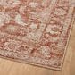 Loloi II Odette 11"2" x 15"7" Rust and Ivory Area Rug, , large