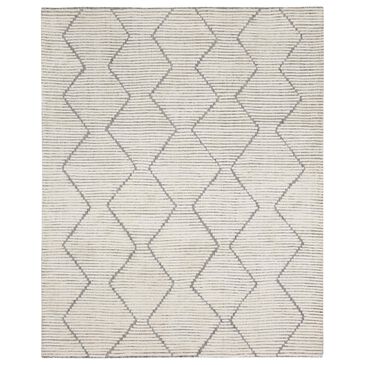 Drew and Jonathan Home Sirocco Beni 6" x 9" Black and White Area Rug, , large