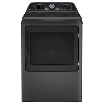 GE Profile 7.4 Cu. Ft. Smart Electric Dryer with Sanitize Cycle and Sensor Dry in Diamond Gray, , large