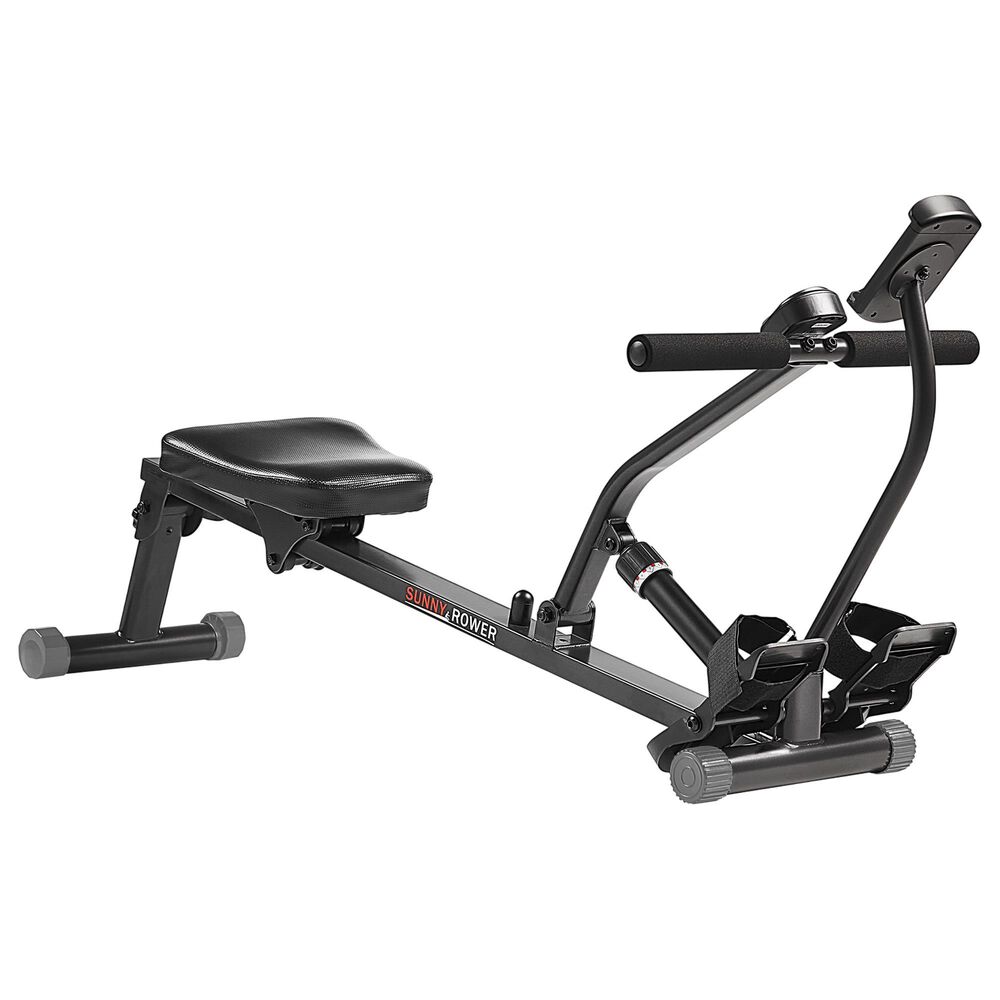 Sunny Health & Fitness Smart Adjustable Rower in Black, , large