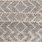 Surya Ingrid Black, Light Gray and Gray 4" x 6" Area Rug, , large