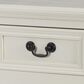 Maple and Jade End Table with Shelf and Drawer in Cream, , large