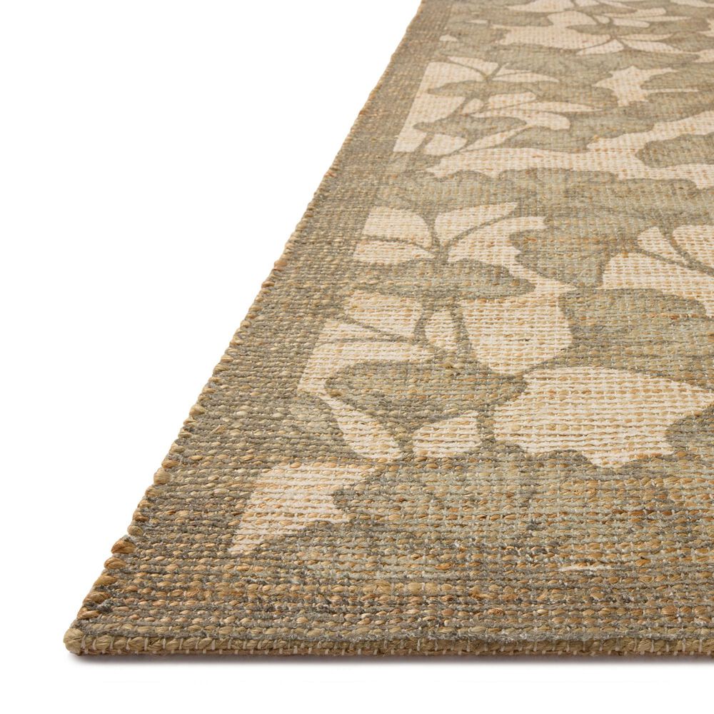 Chris Loves Julia x Loloi Rue Olive and Sage 5' x 7'6" Area Rug, , large