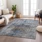 Dalyn Rug Company Karaj KJ2 9" x 12" Blue Indoor/Outdoor Area Rug, , large