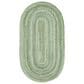 Capel Bayview 0036-220 11"4" x 14"4" Oval Sage Area Rug, , large