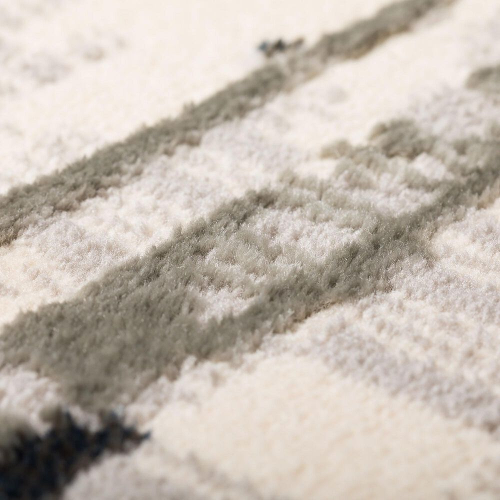 Dalyn Rug Company Karma KM4 5&#39;1&quot; x 7&#39;5&quot; Grey Area Rug, , large