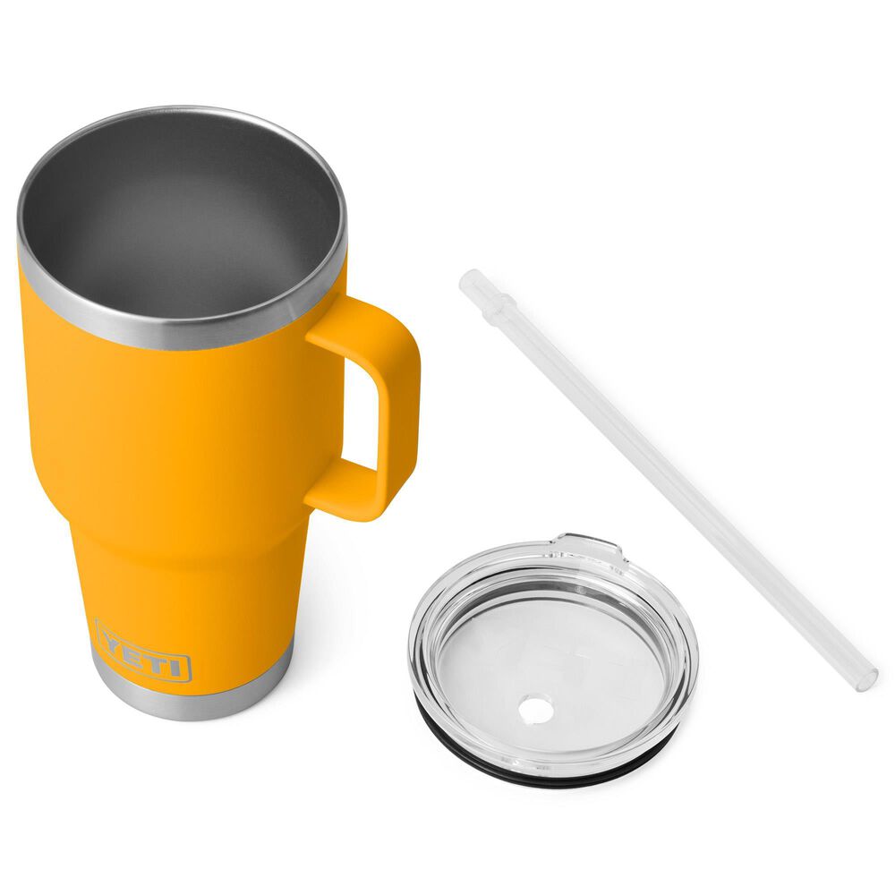 YETI Rambler 35 Oz Straw Mug with Straw Lid in Beekeeper, , large
