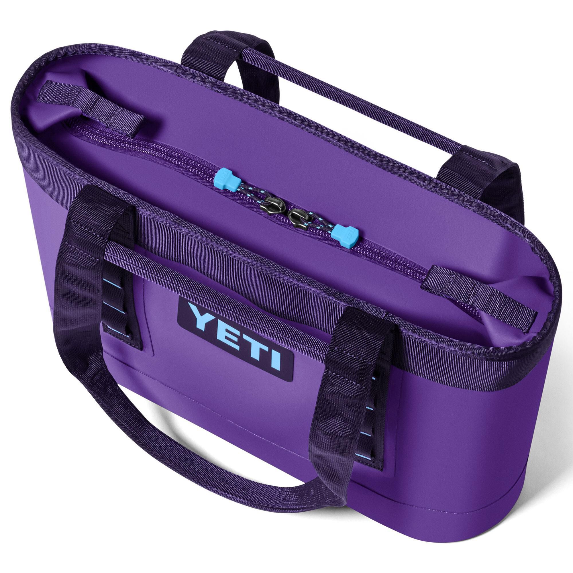 YETI Camino 18L Zip Carryall Tote Bag in Pace Purple and Blue