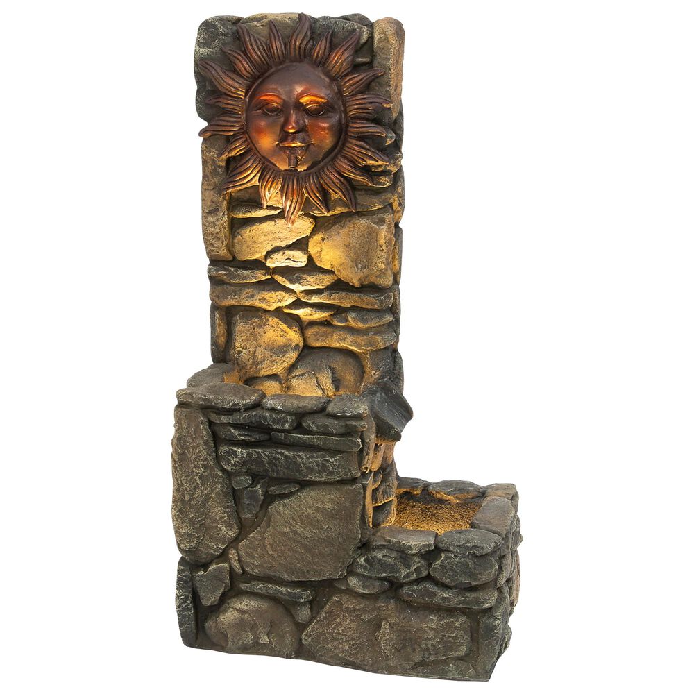 The Gerson Company 36.5" Electric Water Fountain in Brown, , large
