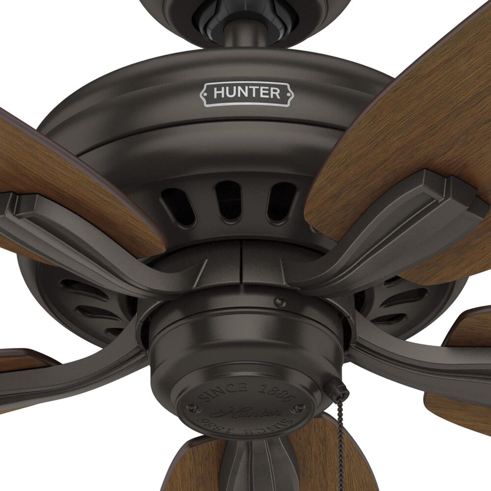 Hunter Newsome 52&quot; Outdoor Ceiling Fan in Premier Bronze, , large