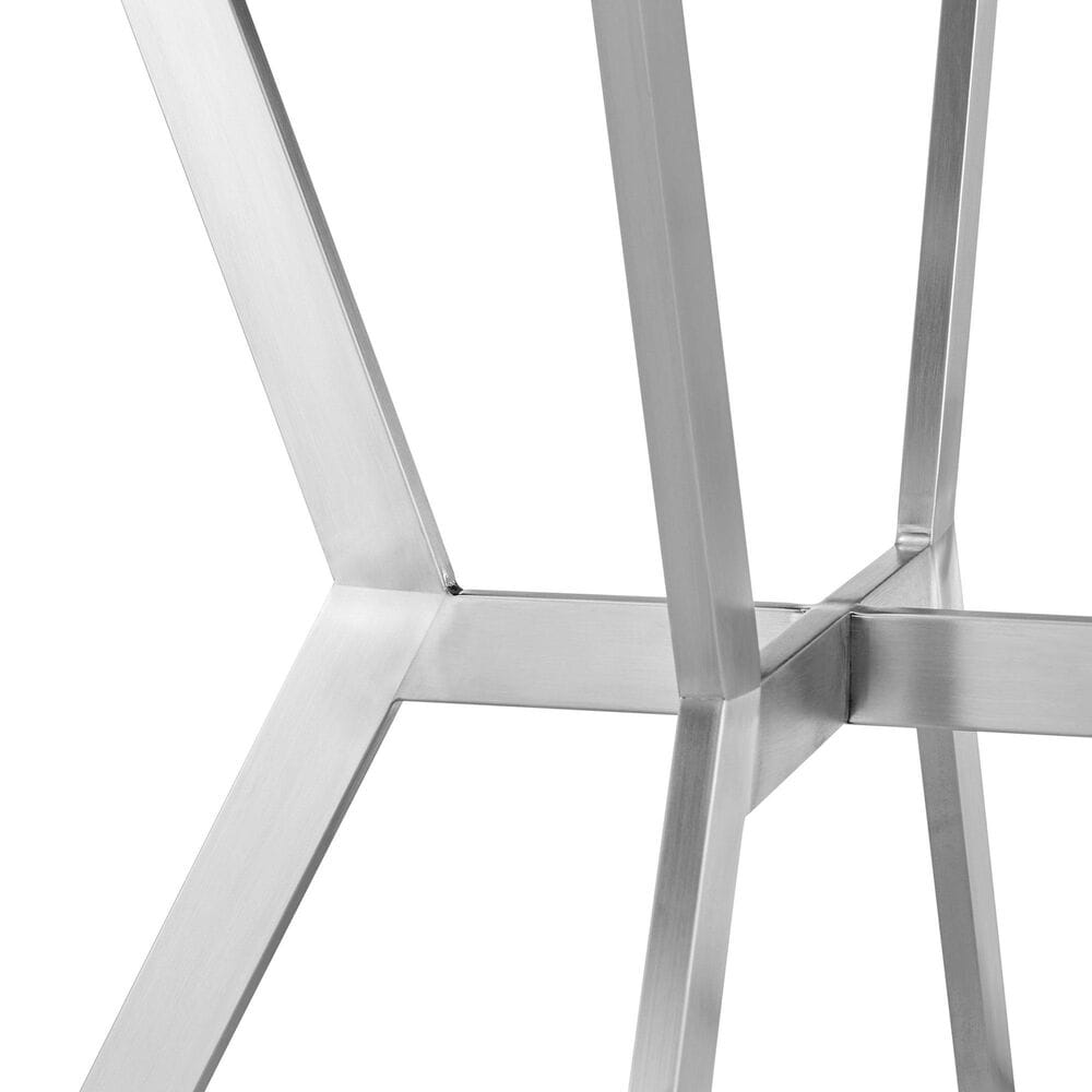 Blue River Naomi and Chelsea 4-Piece Counter Height Dining Set in Stainless Steel, , large