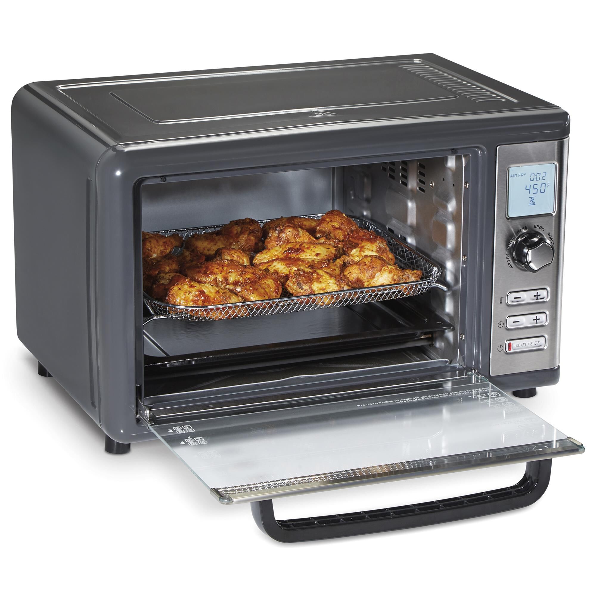 Hamilton Beach 1.12 Cu Ft Sure Crisp XL Digital Air Fryer Oven in
