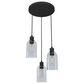 Hunter Lochmeade 3-Light Linear Pendant Cluster in Natural Iron, , large