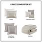 Hampton Park Carmel 9-Piece King/California King Comforter Set in Natural and Beige, , large