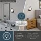 Vaxcel Princeton 1-Light Wall Sconce in Black, , large