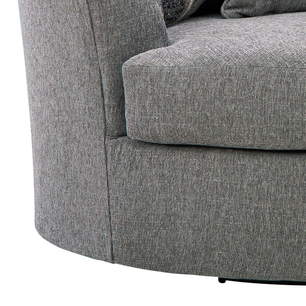 Ashley Creston Heights Oversized Swivel Accent Chair in Smolder, , large