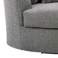 Ashley Creston Heights Oversized Swivel Accent Chair in Smolder, , large