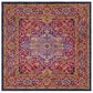 Surya Harput HAP-1009 6"7" Square Garnet, Blue and Saffron Area Rug, , large